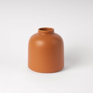 Cinnamon Rounded Dome Vase