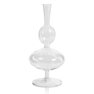 Glass Footed Vases
