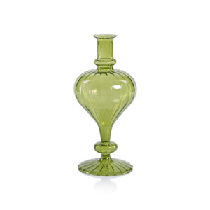 Green Spiral Vase