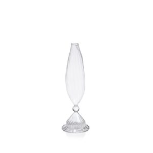 Optic Glass Vase